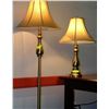 Image 1 : PAIR OF VINTAGE REPLICA LOOKING LAMPS,1 IS A TOUCH