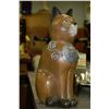 Image 1 : WOODEN CAT ORNAMENT