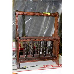 ANTIQUE MAGAZINE RACK
