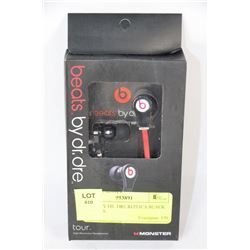 BEATS BY DR. DRE REPLICA BLACK EARBUDS