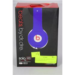 BEATS BY DR. DRE REPLICA SOLO HEADPHONES, BLUE