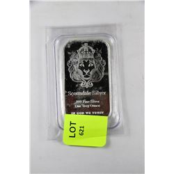 SCOTTSDALE 1oz SILVER BAR