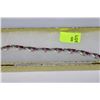 Image 1 : .925 SILVER RUBY BRACELET