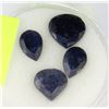 Image 1 : 4PC. NATURAL BLUE SAPPHIRE (22CT)