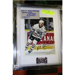 KELLY BUCHBERGER GUARANTEED AUTHENTIC AUTOGRAPH