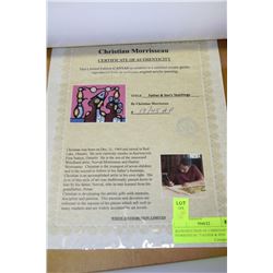 REPRODUCTION OF CHRISTIAN MORRISSEAU "FATHER & SON