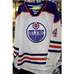 REEBOK XL NAIL YAKUPOV OILERS JERSEY