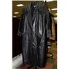 Image 1 : WOMENS LONG LEATHER JACKET SIZE LARGE