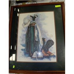KAREN RAE WOOD FRAMED PRINT