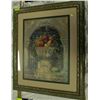 Image 1 : ORNATE FRAMED & TRIPLE MATTED WALL ART
