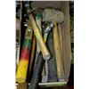 Image 1 : BOX OF MISC HAMMERS