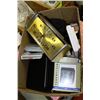 Image 1 : BOX OF CALCULATORS,CLOCKS,GAME SYSTEM AND MORE