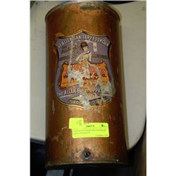 "THE ALLEN SANITARY FOUNTAIN" BATH APARATUS