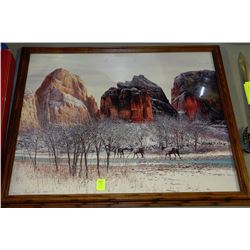 CHEEVER 1988 FRAMED PRINT