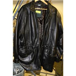 MENS DANIER THINSULATE LEATHER JACKET SIZE MEDIUM