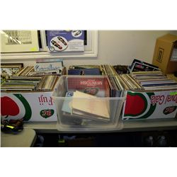 6 BOXES OF RECORDS