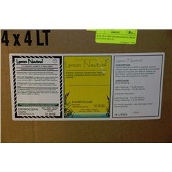 BOX OF 4 -BIO-DEGRADABLE LEMON SCENTED MULTI-