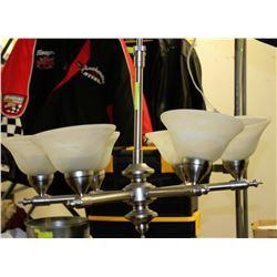 LARGE 6 LIGHT CHANDELIER - 6 LIGHT,