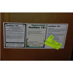BOX OF FOUR-4L BIO-DEGRADABLE SANITIZER 101 AND