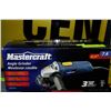 Image 1 : BRAND NEW IN BOX MASTERCRAFT 4 1/2" GRINDER 7 A MP