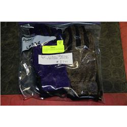 2 PACK OF LADIES DELUXE TEXTING GLOVES