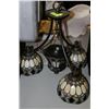 Image 1 : STAINED GLASS CHANDELIER