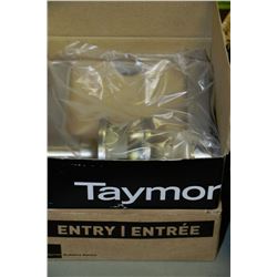 2 BOXES OF ENTRY LOCKSETS WITH KEYS.*NEW IN BOX*