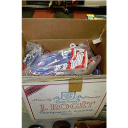 BOX OF CHILDRENS TORONTO BLUE JAYS SLIPPERS