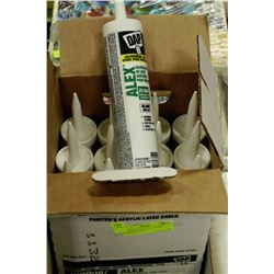CASE OF DAP ACRYLIC LATEX CAULKING WHITE