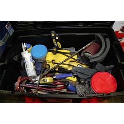 TOOL CONTAINER WITH CONTENTS