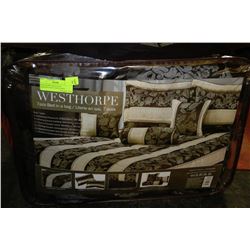 WESTHORPE QUEEN SIZE COMFORTER SET INCLUDING