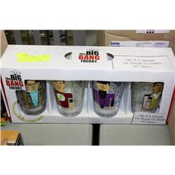 THE BIG BANG THEORY PINT COLLECTOR GLASSES SET