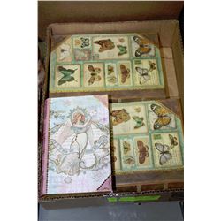 FLAT OF SECRET STORAGE BOOKS