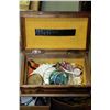 Image 1 : JEWELRY BOX FILLED WITH WATCHES AND ASST'D