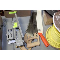 METAL MITRE SAW HOLDER