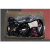 Image 1 : BOX OF WOMENS BELTS INCLUDING SEATBELT STYLE  AND