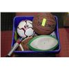 Image 1 : BOX OF VARIOUS SPORTS BALLS