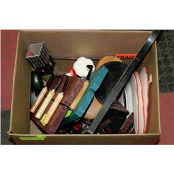 BOX OF MISC.
