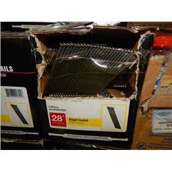 GRIP RITE 3 1/2" 28 DEGREE COLLATED FRAMING NAILS - 2000PC PER BOX