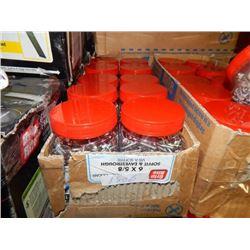 SOFFIT/EAVESTROUGH SCREWS - 6 X 5/8 - 600PER BOX - 12 BOX PER LOT