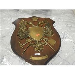 COAT OF ARM PLAQUE