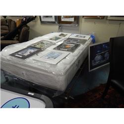 DOUBLE MATTRESS - NEW - SEALY PILLOW TOP - SOME TRUCKING SCUFFS - RETAIL APPROX. $1000
