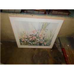 FRAMED PICTURE - FLOWERS