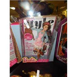 COLLECTOR BARBIE STYLE DOLLS IN BOXES - 4 TTL