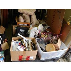 SKID OF ASSORTED HOUSEHOLD, COLLECTABLES OR OTHER
