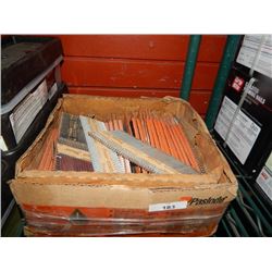 BOX OF PASLODE FINISHING NAILS