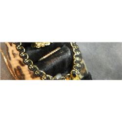 RING - GOLD COLOR - THIN - NON-FEROUS