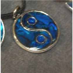 NECKLACE - ACCENTED WITH ABALONE  - YING YANG