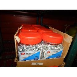 TUBS OF SCREWS - #8 X 3/4" - 4 TUBS TTL