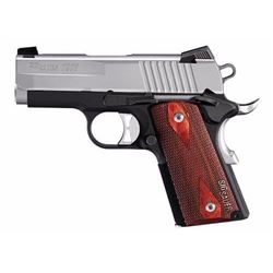 *NEW* SIG SAUER 1911 ULTRACOMPACT 9MM TRADITION 2TONE 798681508907